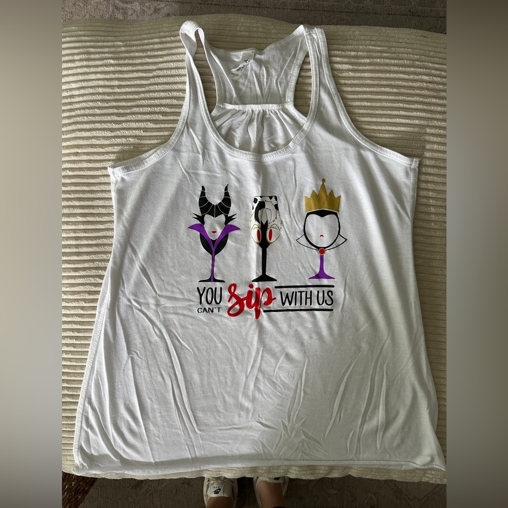 Disney villains tank top